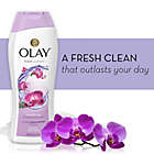 Alternate image 4 for Olay&reg; Fresh Outlast 22 fl. oz. Soothing Body Wash in Orchid and Black Currant