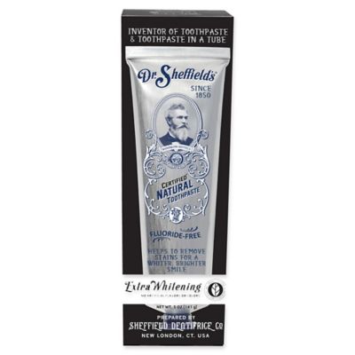 Dr. Sheffield&#39;s&reg; 5 oz. Natural Extra Whitening Toothpaste