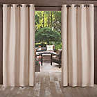 Alternate image 0 for Delano Indoor/Outdoor 84-Inch Grommet Top Window Curtain Panel in Taupe (Single)