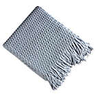 Alternate image 0 for Brielle Winding Wave Throw Blanket in Light Blue