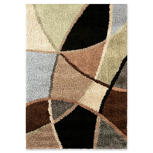 Alternate image 1 for Orian Rugs Abstract Duchess 5'3 x 7'6 Area Rug in Brown