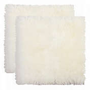 New Zealand Sheepskin Chair Pads in Natural (Set of 2 )