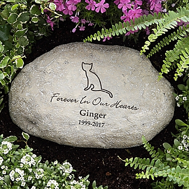 Pet Memorial Large Garden Stone. View a larger version of this product image.