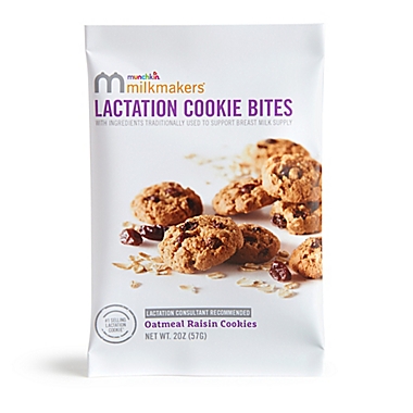 Milkmakers&reg; 6-Count Oatmeal Raisin Lactation Cookies. View a larger version of this product image.