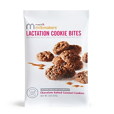 Milkmakers&reg; 6-Count Salted Caramel Chocolate Lactation Cookies. View a larger version of this product image.