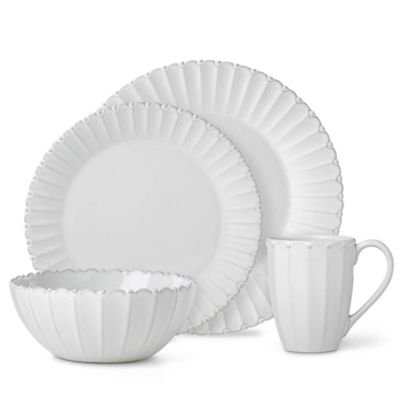 white tableware