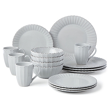 Lenox&reg; French Carved&trade; Bead 16-Piece Dinnerware Set. View a larger version of this product image.