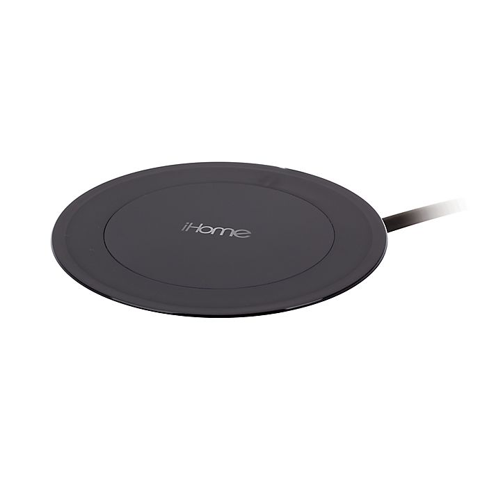 Buy iHome® Ultra Slim Wireless Charging Pad in Black from Bed Bath & Beyond