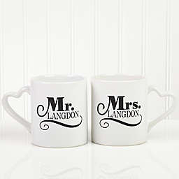 The Happy Couple Personalized Mug Set of 2