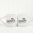 Alternate image 0 for Grandparent Established 2-Piece Mug Set