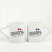 Grandparent Established 2-Piece Mug Set