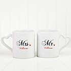 Alternate image 0 for Mr. and Mrs. Collection 2-Piece Mug Set