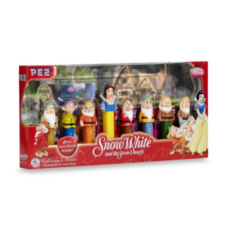 PEZ Snow White Bashful Footed Candy Dispenser Disney Bashful Dwarf 