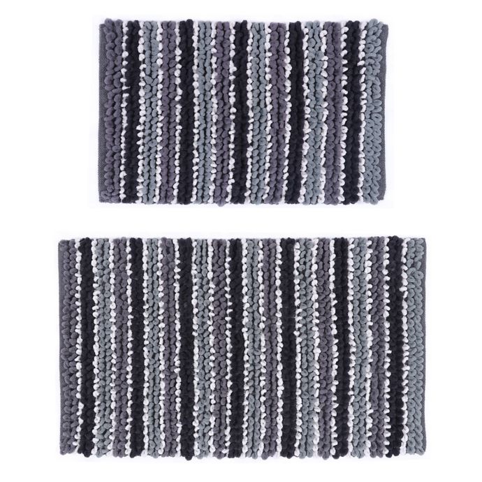 Castle Hill London Chunky Chenille Bath Rugs Set Of 2 Bed Bath Beyond