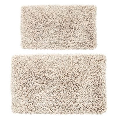 shaggy bath mat