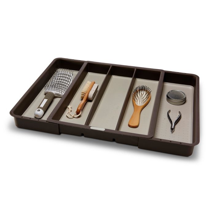Madesmart Expandable Utensil Tray In Grey Bed Bath Beyond