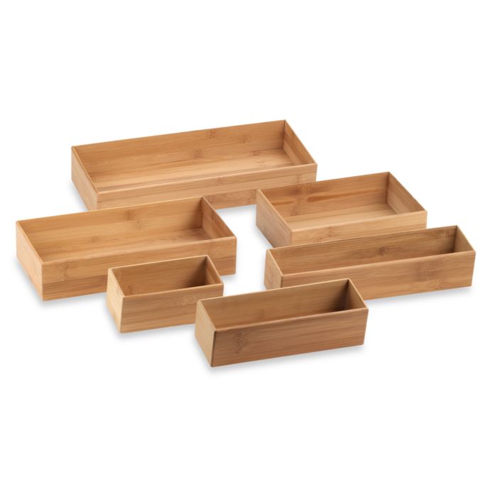 Totally Bamboo Drawer Organizer Bed Bath Beyond