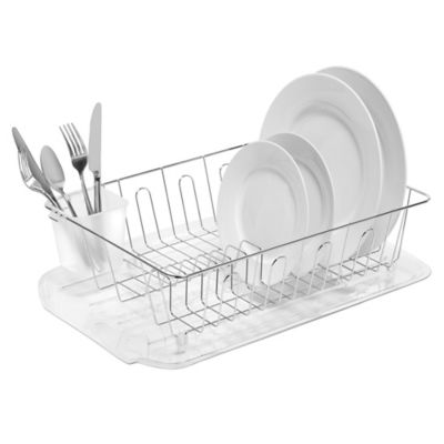 Featured image of post Small Black Dish Rack : This dish drying rack comes with a water tray without drain spout,which collects drips and prevents the countertop from getting wet.