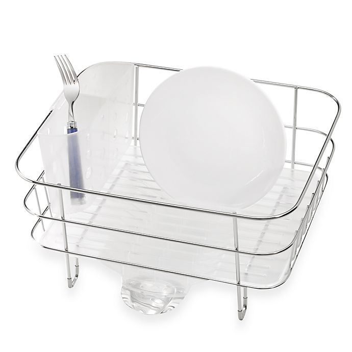 stainless steel dish rack and drainer