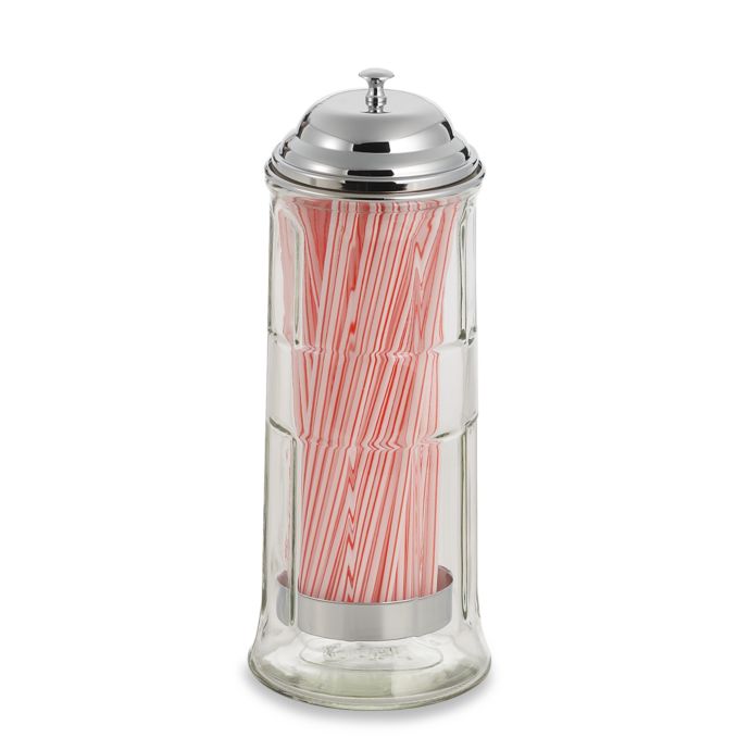 TableCraft® Straw Dispenser with Straws Bed Bath and Beyond Canada