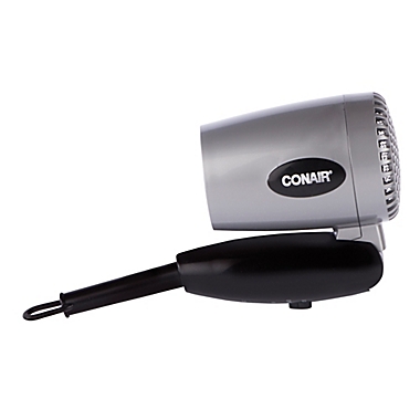 Conair&reg; 1875-Watt Travel Hair Dryer in Black. View a larger version of this product image.
