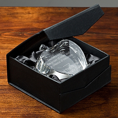 Teachers Inspire Crystal Apple Keepsake. View a larger version of this product image.
