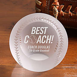 Best Coach Glass Baseball