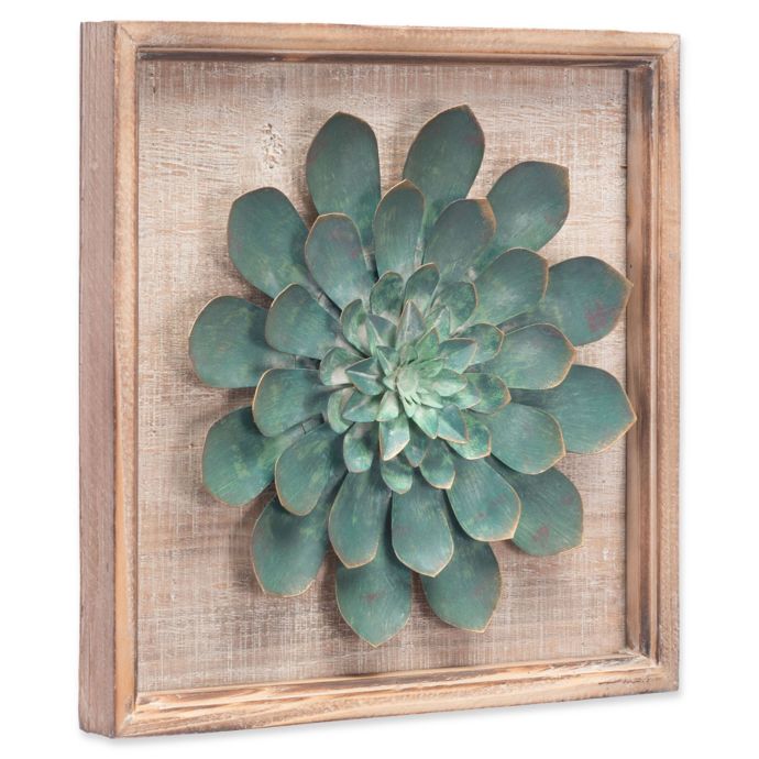 Zuo Modern Succulent Star Wall Decor In Green Bed Bath Beyond