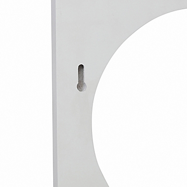 Danya B. Silhouette Wall Shelves in White (Set of 2). View a larger version of this product image.