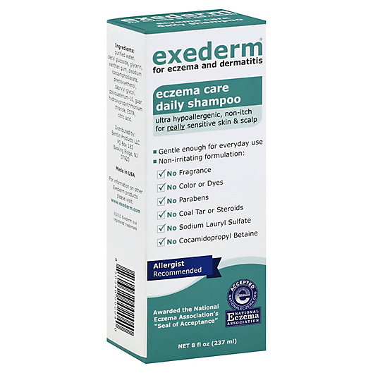 Alternate image 1 for Exederm 8 fl. oz. Eczema and Dermatitis Shampoo