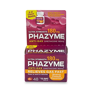 Phazyme&reg; 24-Count 180 mg Ultra Strength Anti-Gas Fast Gels. View a larger version of this product image.