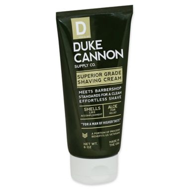 Duke Cannon Supply Co. 6 oz. Superior Grade Shaving Cream. View a larger version of this product image.