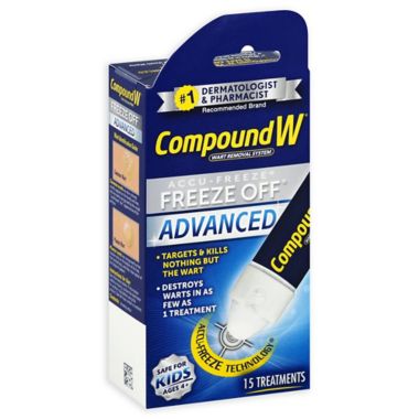 Compound W&reg; Freeze Off&reg; 15-Count Advanced Treatment Wart Remover. View a larger version of this product image.
