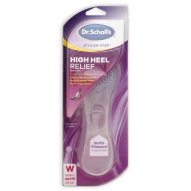 Dr. Scholl's&reg; 1-Pair Stylish Step High Heel Relief Insoles. View a larger version of this product image.