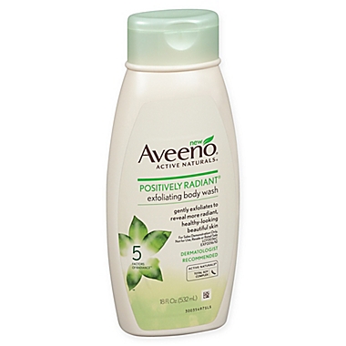 Aveeno&reg; Positivley Radiant&reg; 18 fl. oz. Exfoliating Body Wash. View a larger version of this product image.