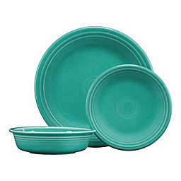 Fiesta® 3-Piece Classic Place Setting in Turquoise