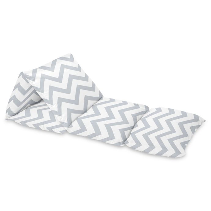 Sweet Jojo Designs Chevron Floor Pillow Lounger Cover In Grey