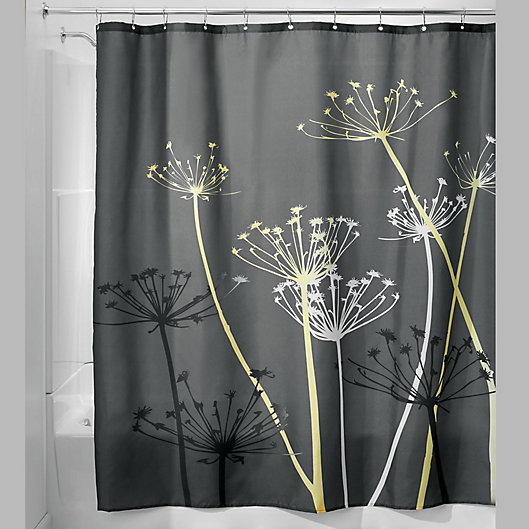 Guest College Dor Kids' Details about   iDesign Thistle Wide Fabric Shower Curtain for Master 