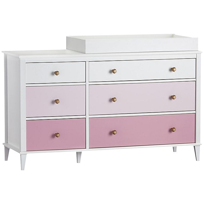 Little Seeds Monarch Hill Poppy 6, White Baby Dresser Changing Table