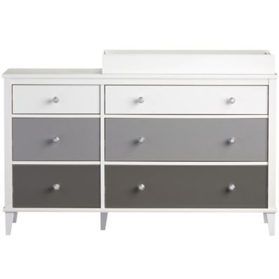 grey changing table dresser