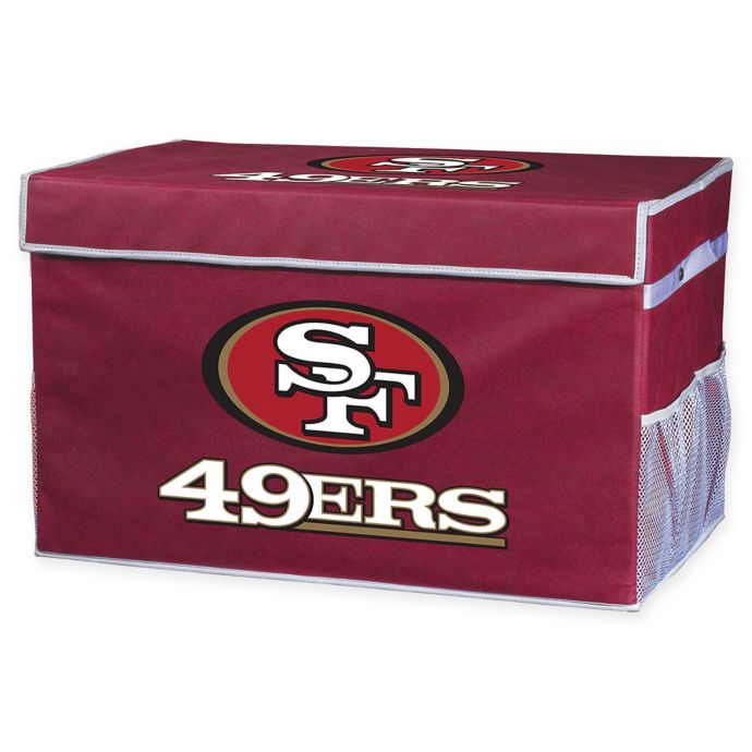 Nfl San Francisco 49ers Collapsible Storage Foot Locker Bed Bath Beyond