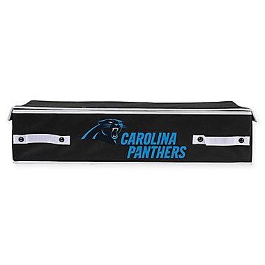 NFL Carolina Panthers Large Underbed Storage Bin. View a larger version of this product image.