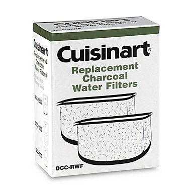 Cuisinart&reg; Replacement Charcoal Water Filters (Set of 2). View a larger version of this product image.