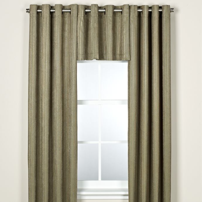 Zania Grommet Top Drapery Panels Bed Bath Beyond