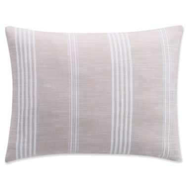 KAS Clifton Standard Pillow Sham in Natural. View a larger version of this product image.