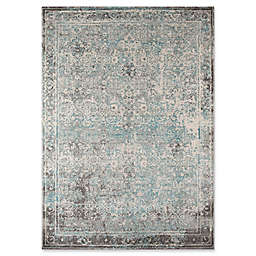 Momeni Luxe 2' x 3' Rug in Turquoise