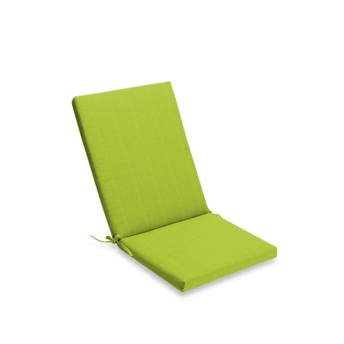 Medford Folding Wicker Chair Cushion in Lime Bed Bath & Beyond