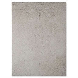 Amer Illustrations 2' x 3' Shag Accent Rug in White