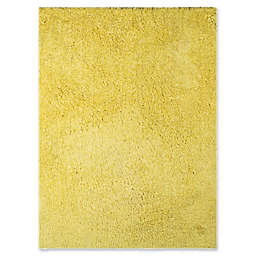 Amer Illustrations 2&#39; x 3&#39; Shag Accent Rug in Yellow