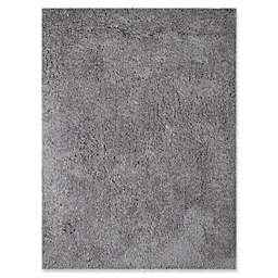 Amer Illustrations 2' x 3' Shag Accent Rug in Grey